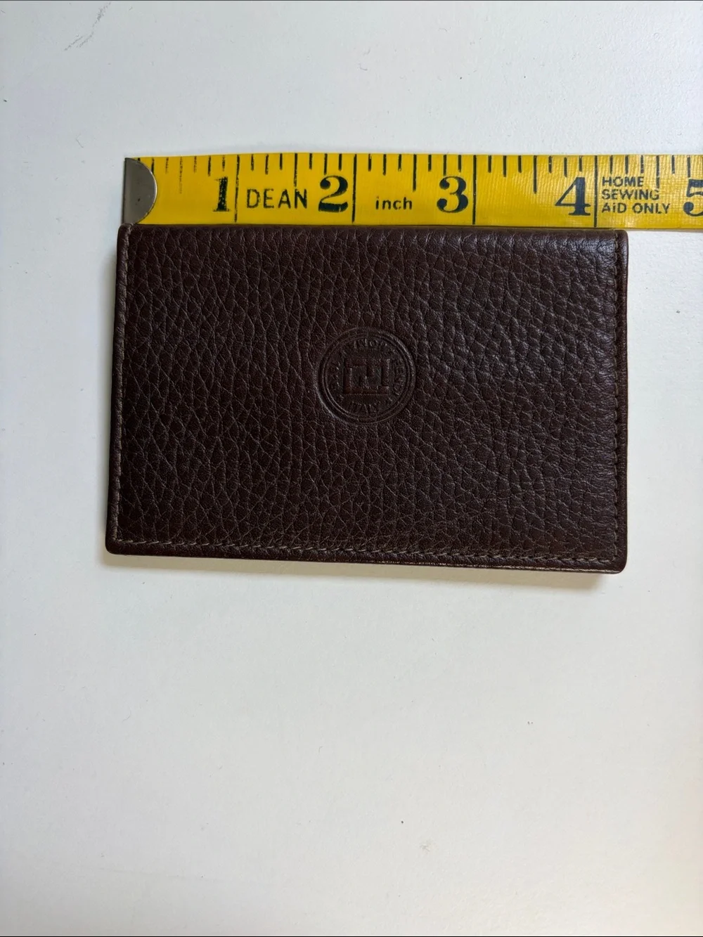 Fendi Leather Card Holder